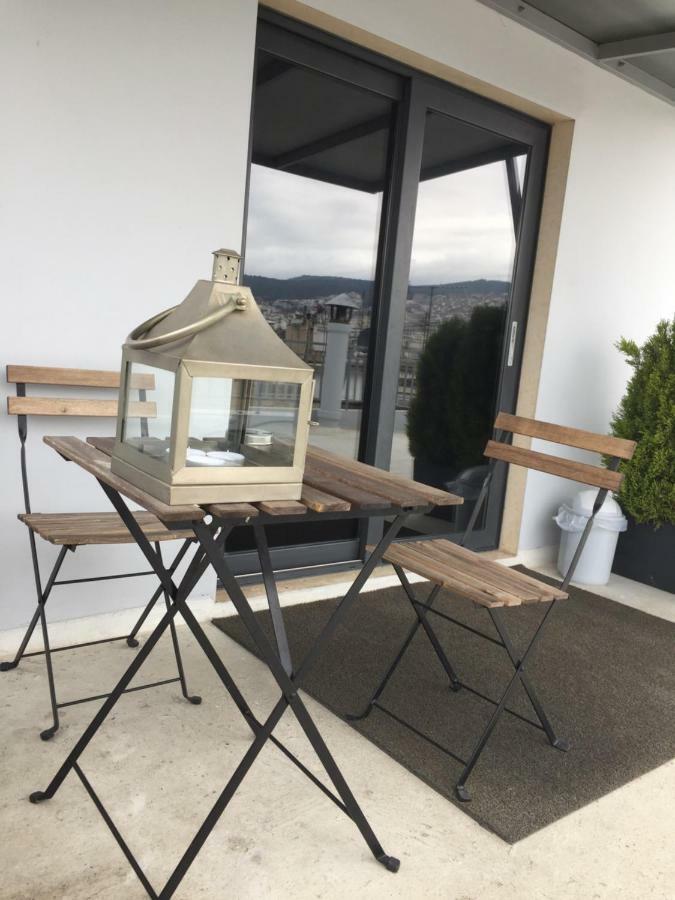 Stylish Seaview Rooftop Thessaloniki Exterior photo